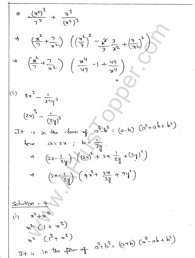 ML Aggarwal ICSE Solutions for Class 9 Maths Chapter 4 Factorisation img-37