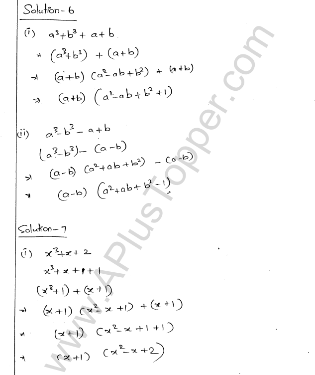 ML Aggarwal ICSE Solutions for Class 9 Maths Chapter 4 Factorisation img-40
