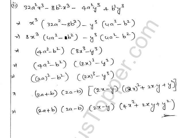 ML Aggarwal ICSE Solutions for Class 9 Maths Chapter 4 Factorisation img-47