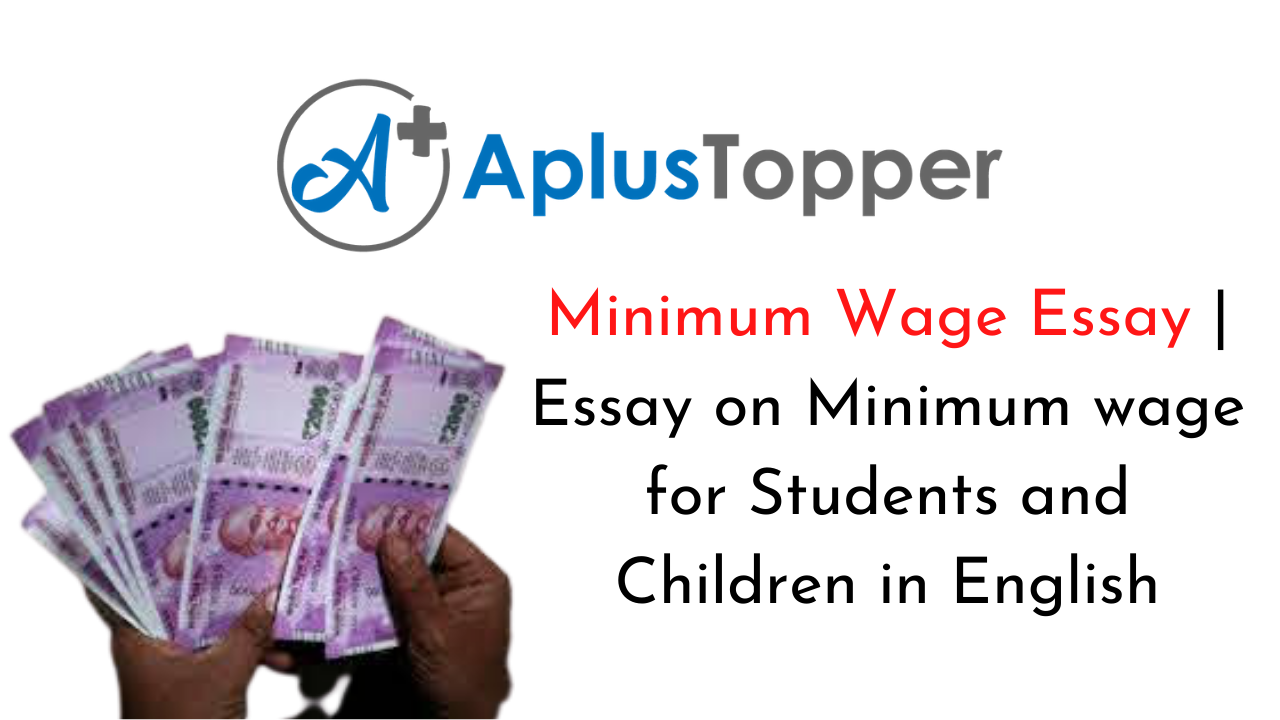 Minimum Wage Essay