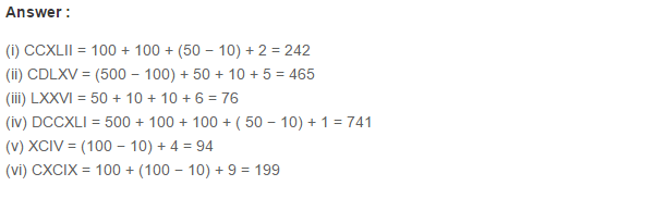 Number System RS Aggarwal Class 6 Maths Solutions CCE Test Paper 7.1