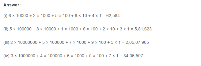 Number System RS Aggarwal Class 6 Maths Solutions Exercise 1A 4.1