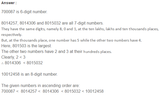 Number System RS Aggarwal Class 6 Maths Solutions Exercise 1B 13.1