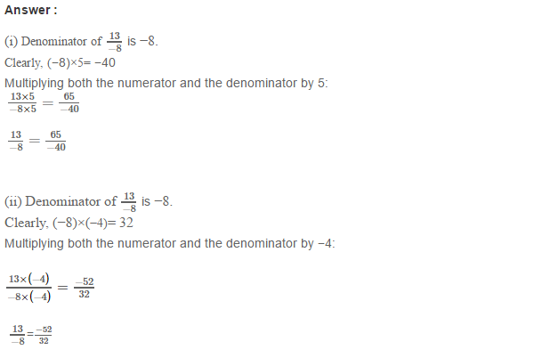 Rational Numbers RS Aggarwal Class 7 Maths Solutions Exercise 4A 14.1