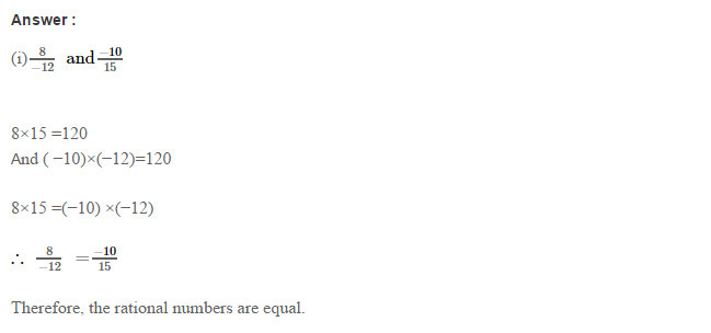Rational Numbers RS Aggarwal Class 7 Maths Solutions Exercise 4A 21.1