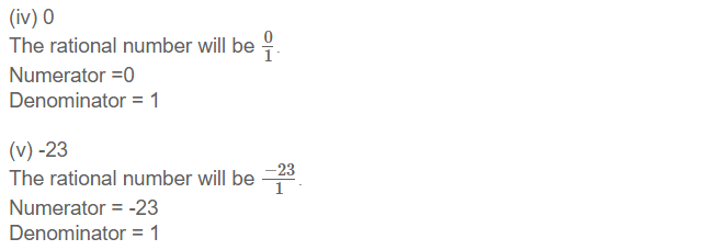Rational Numbers RS Aggarwal Class 7 Maths Solutions Exercise 4A 4.2