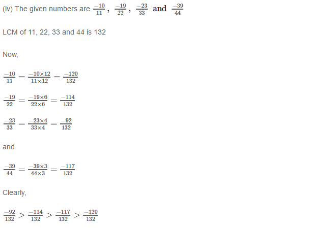 Rational Numbers RS Aggarwal Class 8 Solutions 11.5