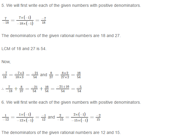 Rational Numbers RS Aggarwal Class 8 Solutions Ex 1C 2.3