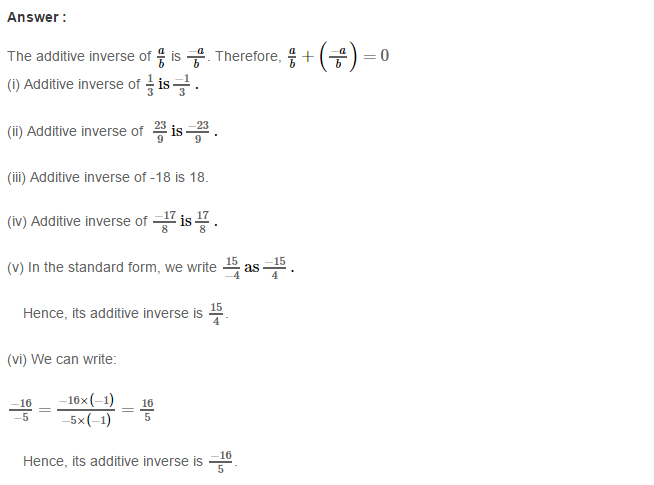 Rational Numbers RS Aggarwal Class 8 Solutions Ex 1C 6.1