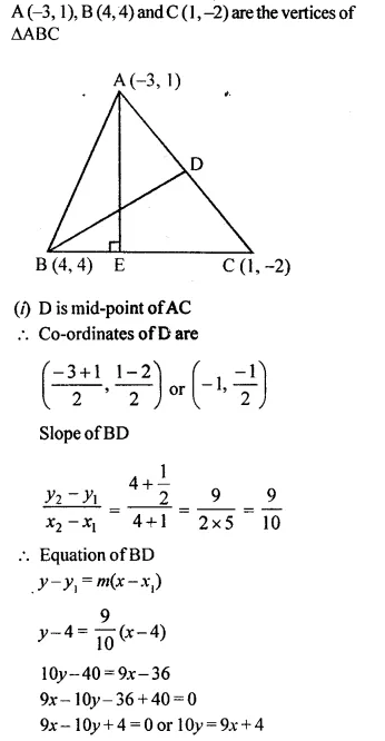 Selina Concise Mathematics Class 10 ICSE Solutions Chapterwise Revision Exercises image - 82