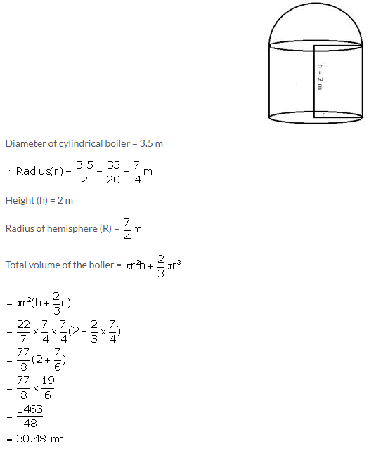 Selina Concise Mathematics Class 10 ICSE Solutions Cylinder, Cone and Sphere image - 101