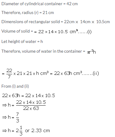 Selina Concise Mathematics Class 10 ICSE Solutions Cylinder, Cone and Sphere image - 107
