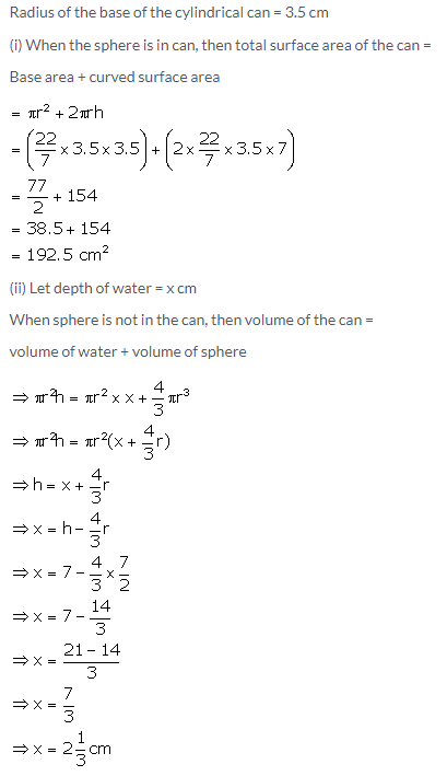 Selina Concise Mathematics Class 10 ICSE Solutions Cylinder, Cone and Sphere image - 119
