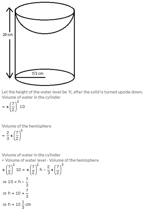 Selina Concise Mathematics Class 10 ICSE Solutions Cylinder, Cone and Sphere image - 120
