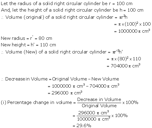 Selina Concise Mathematics Class 10 ICSE Solutions Cylinder, Cone and Sphere image - 13