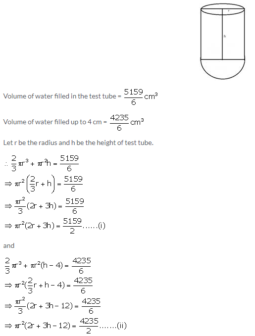Selina Concise Mathematics Class 10 ICSE Solutions Cylinder, Cone and Sphere image - 146
