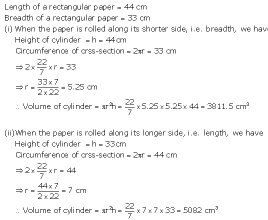 Selina Concise Mathematics Class 10 ICSE Solutions Cylinder, Cone and Sphere image - 18