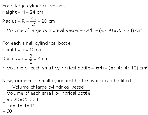 Selina Concise Mathematics Class 10 ICSE Solutions Cylinder, Cone and Sphere image - 26