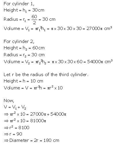 Selina Concise Mathematics Class 10 ICSE Solutions Cylinder, Cone and Sphere image - 28
