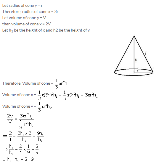 Selina Concise Mathematics Class 10 ICSE Solutions Cylinder, Cone and Sphere image - 39