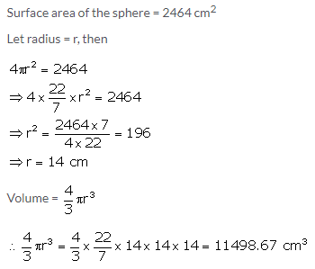 Selina Concise Mathematics Class 10 ICSE Solutions Cylinder, Cone and Sphere image - 54