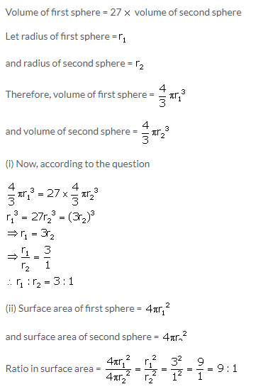 Selina Concise Mathematics Class 10 ICSE Solutions Cylinder, Cone and Sphere image - 59