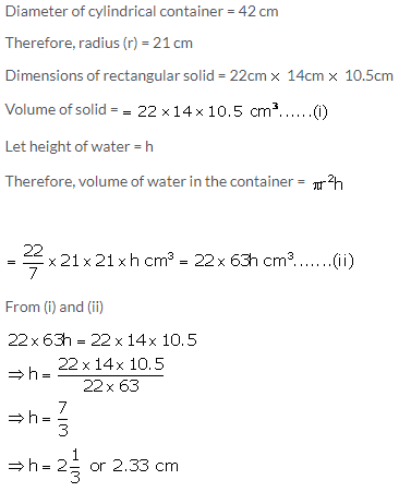 Selina Concise Mathematics Class 10 ICSE Solutions Cylinder, Cone and Sphere image - 8
