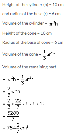 Selina Concise Mathematics Class 10 ICSE Solutions Cylinder, Cone and Sphere image - 93