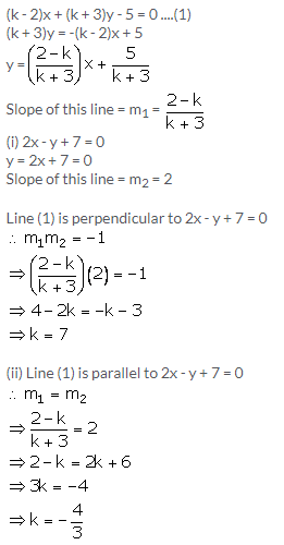 Selina Concise Mathematics Class 10 ICSE Solutions Equation of a Line - 117