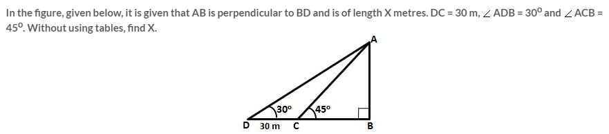 Selina Concise Mathematics Class 10 ICSE Solutions Heights and Distances image - 14