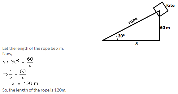 Selina Concise Mathematics Class 10 ICSE Solutions Heights and Distances image - 5