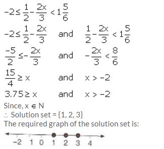 Selina Concise Mathematics Class 10 ICSE Solutions Linear Inequations (in one variable) - 27