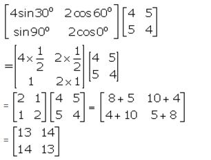 Selina Concise Mathematics Class 10 ICSE Solutions Matrices image - 146