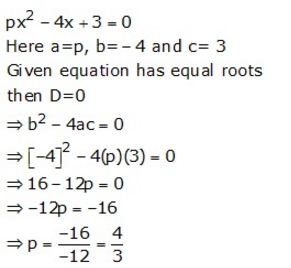 Selina Concise Mathematics Class 10 ICSE Solutions Quadratic Equations - 109