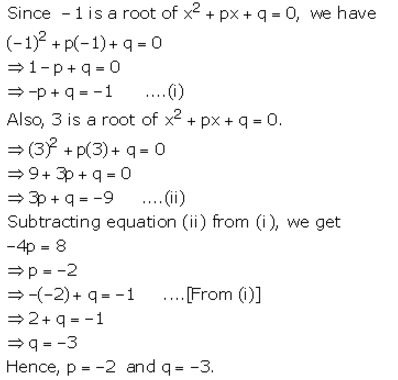 Selina Concise Mathematics Class 10 ICSE Solutions Quadratic Equations - 54