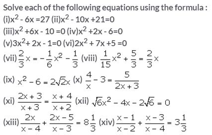 Selina Concise Mathematics Class 10 ICSE Solutions Quadratic Equations - 55