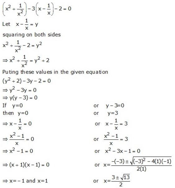 Selina Concise Mathematics Class 10 ICSE Solutions Quadratic Equations - 94