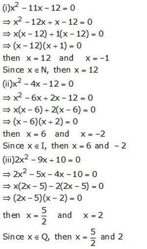 Selina Concise Mathematics Class 10 ICSE Solutions Quadratic Equations - 99