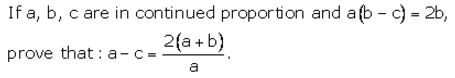 Selina Concise Mathematics Class 10 ICSE Solutions Ratio and Proportion (Including Properties and Uses) - 50