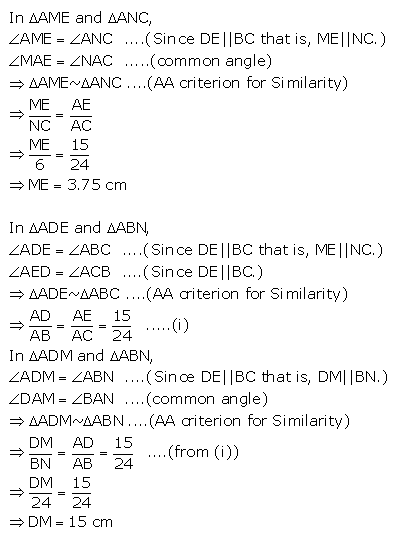 Selina Concise Mathematics Class 10 ICSE Solutions Similarity image - 15
