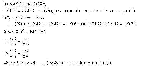 Selina Concise Mathematics Class 10 ICSE Solutions Similarity image - 17