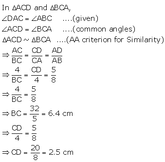Selina Concise Mathematics Class 10 ICSE Solutions Similarity image - 170