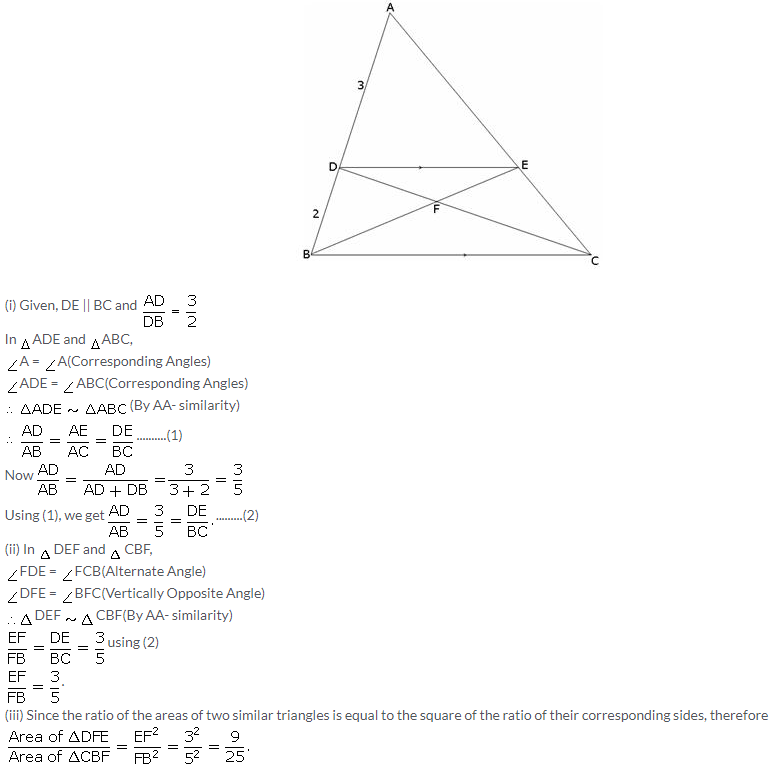 Selina Concise Mathematics Class 10 ICSE Solutions Similarity image - 92