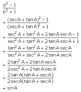 Selina Concise Mathematics Class 10 ICSE Solutions Trigonometrical Identities image - 165
