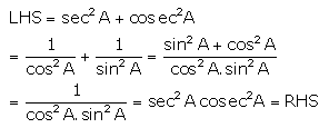 Selina Concise Mathematics Class 10 ICSE Solutions Trigonometrical Identities image - 20