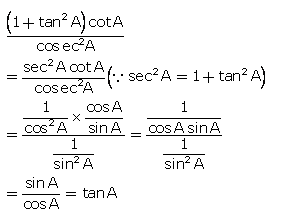 Selina Concise Mathematics Class 10 ICSE Solutions Trigonometrical Identities image - 22