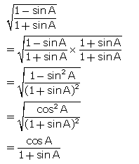 Selina Concise Mathematics Class 10 ICSE Solutions Trigonometrical Identities image - 84