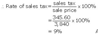 Selina Concise Mathematics Class 10 ICSE Solutions Value Added Tax image - 1
