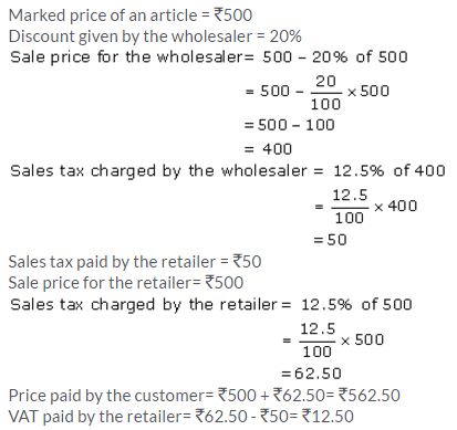 Selina Concise Mathematics Class 10 ICSE Solutions Value Added Tax image - 18