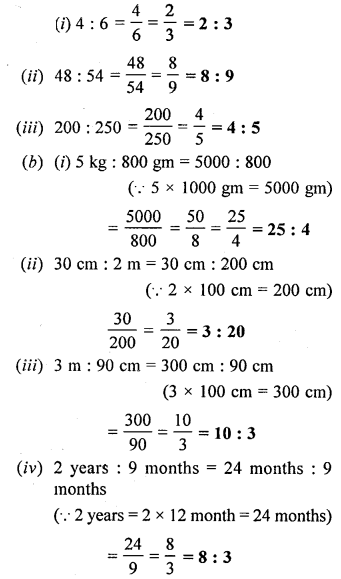 Selina Concise Mathematics Class 6 ICSE Solutions Chapter 11 Ratio image - 2